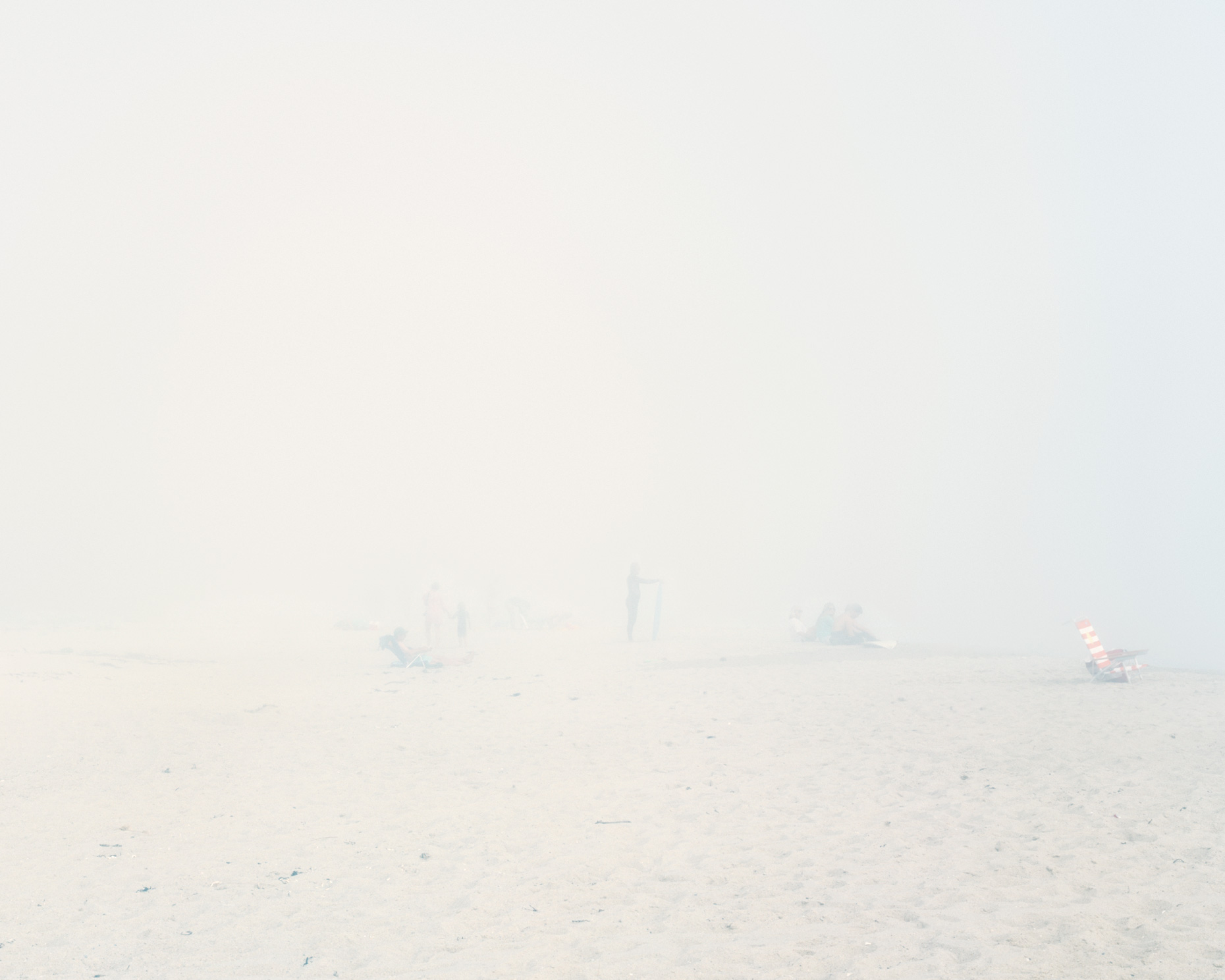 Surfer in the Fog  |  Nantucket  |  Michael Gaillard